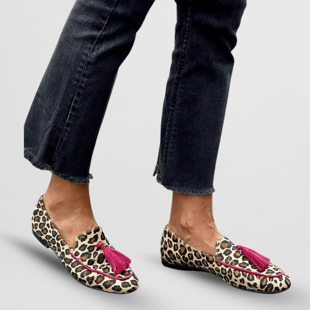 Francesca | Chaussons avec détails à franges