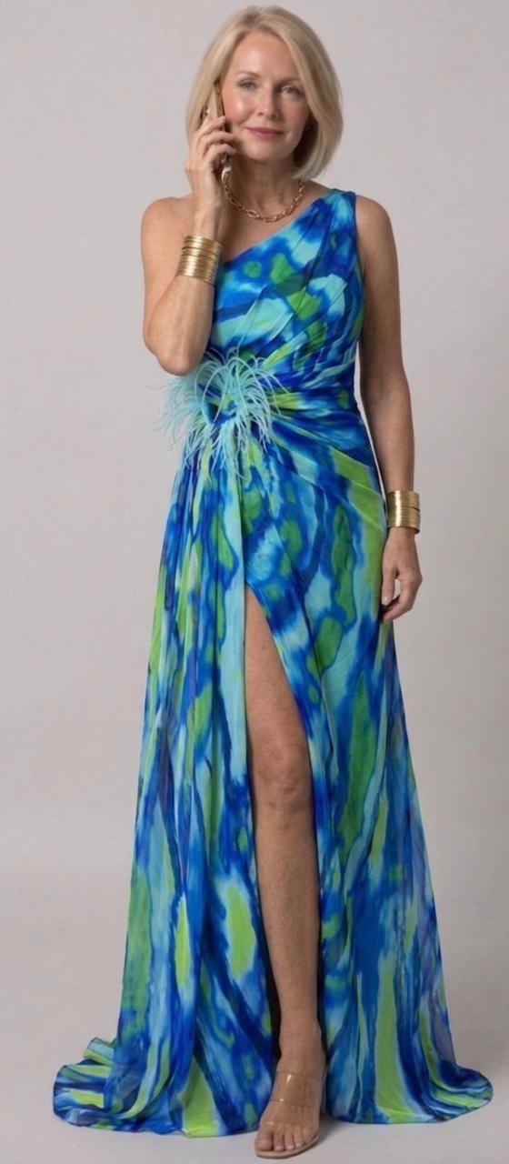 Stella & Grace™ | Vestito Drappeggiato Vivace