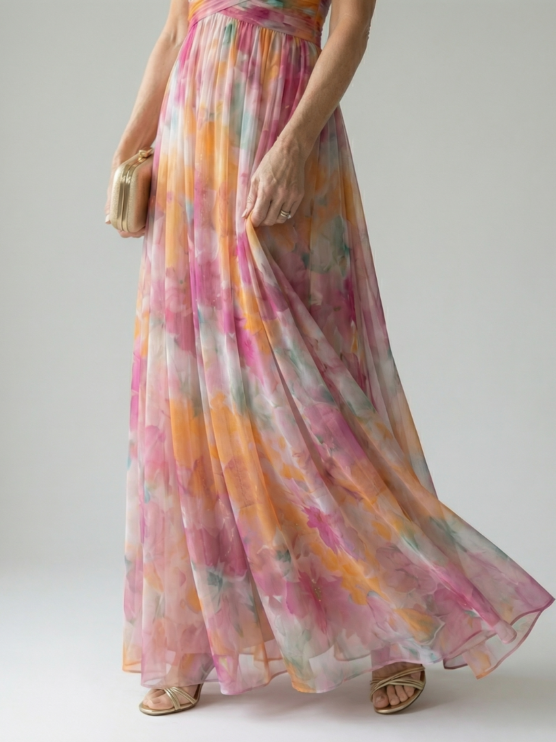 Stella & Grace™ | Abito Maxi Con Avvolgimento Morbido