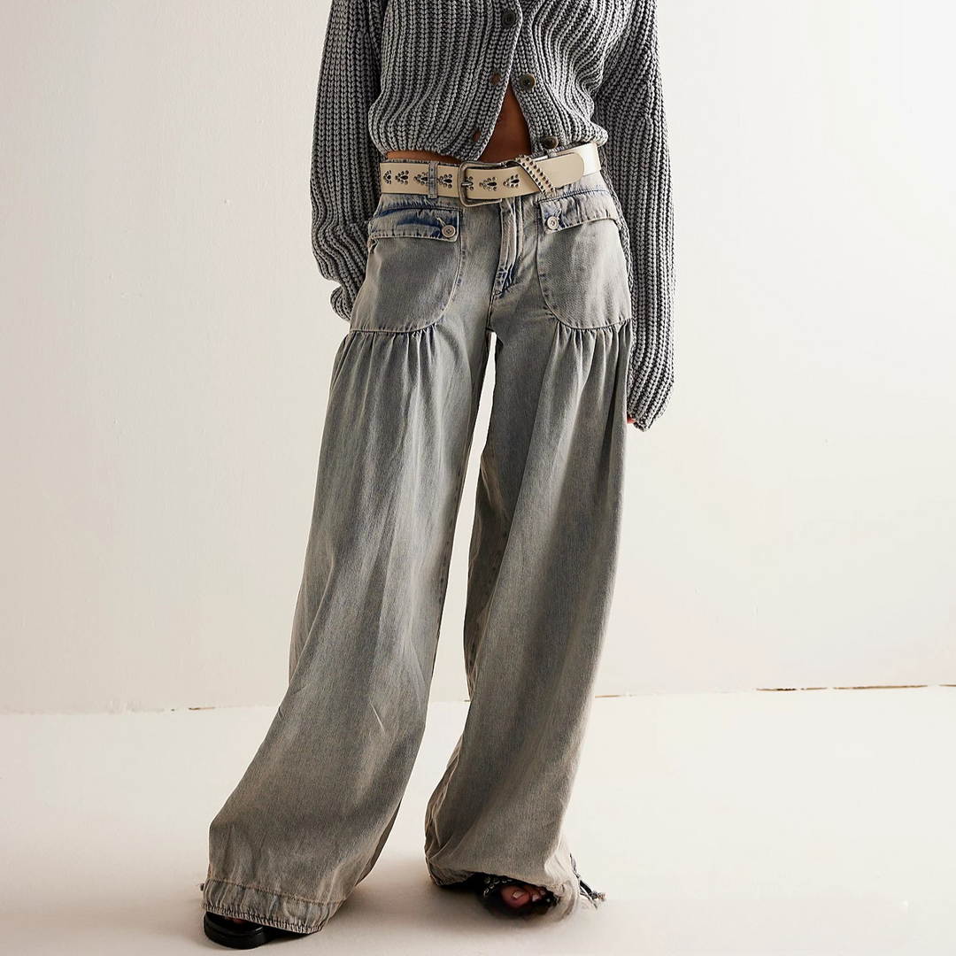 ORISELLE – JEANS ÉLÉGANTS À COUPE FLUIDE