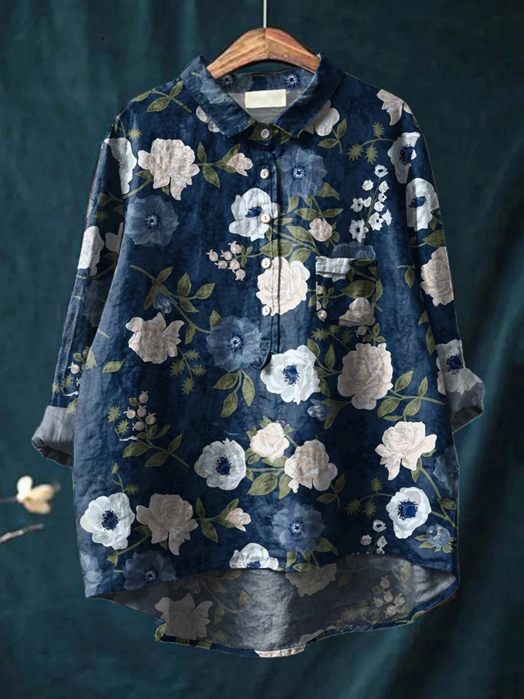Lauren - Camicia Floreale Aerea