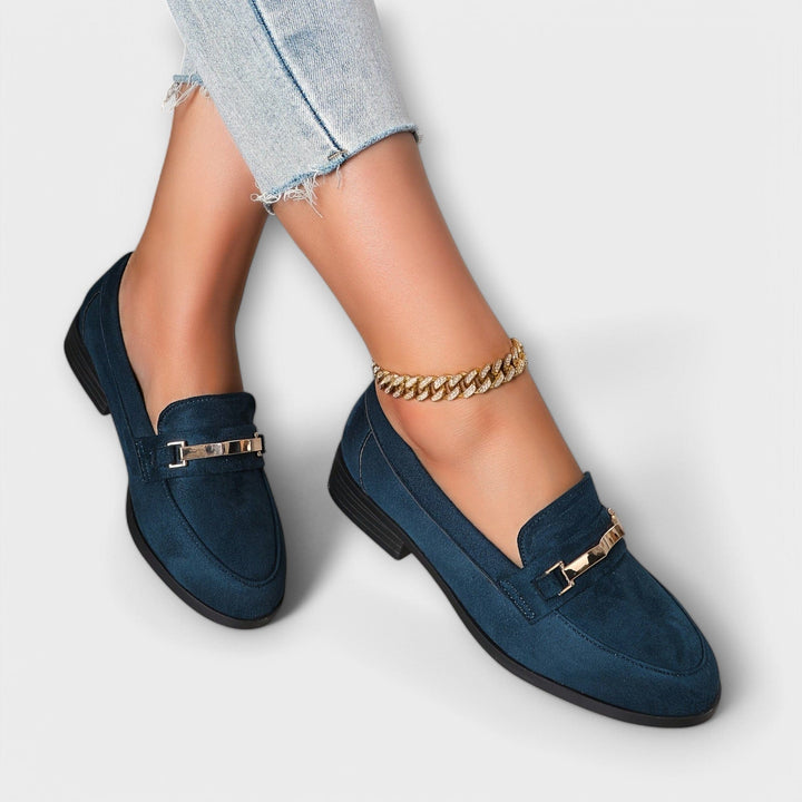 Noémie | Mocassins en flanelle