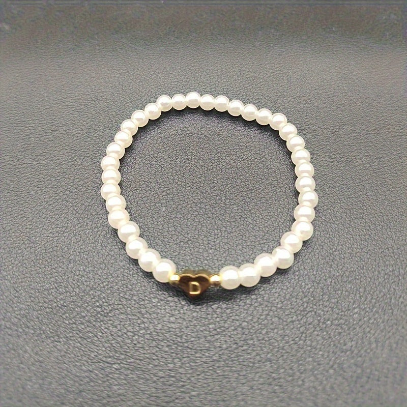Bracelet Initial Coeur Chic A-Z