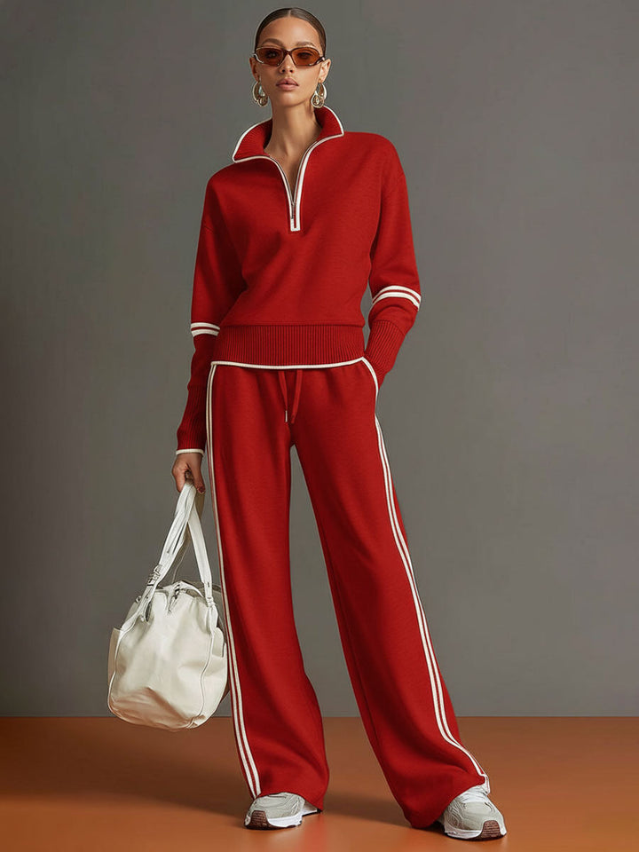 Marietta – Sweat et pantalon à jambes larges