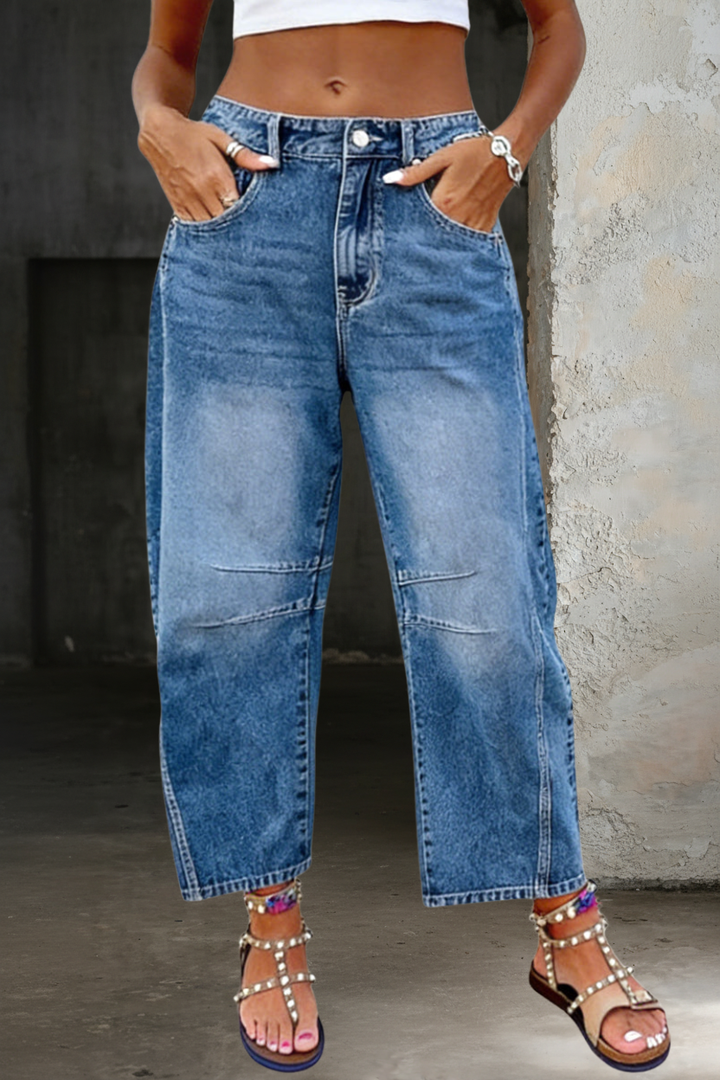 Linda | Jeans évasés décontractés
