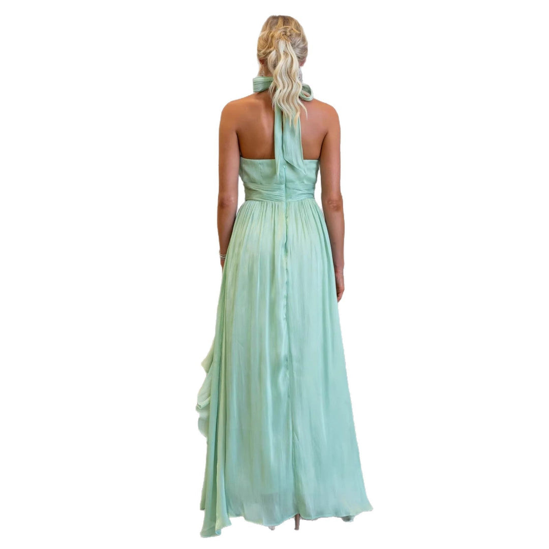 Robe maxi avec volants Celestia