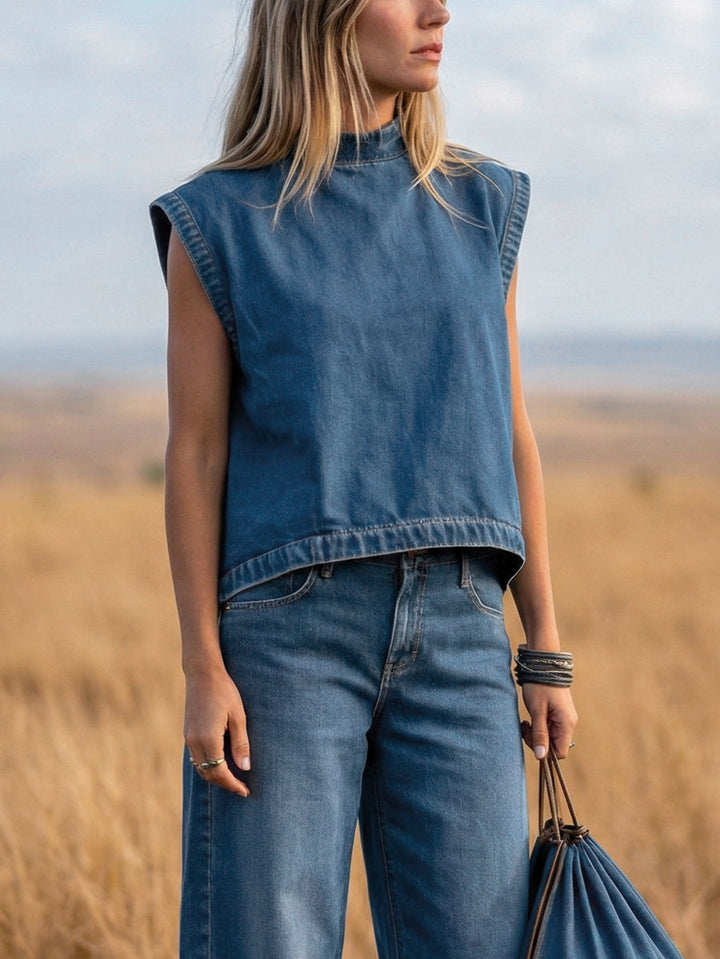Merlina – Ensemble décontracté avec pantalon large