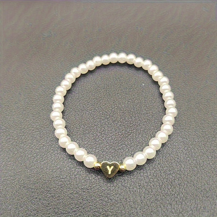 Bracelet Initial Coeur Chic A-Z