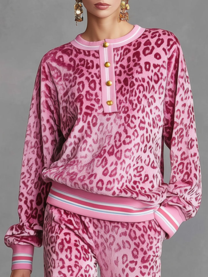 Klaudia – Ensemble de Sport en Velours