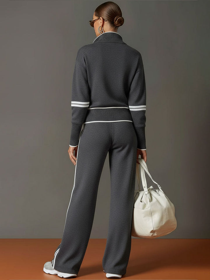 Marietta – Sweat et pantalon à jambes larges