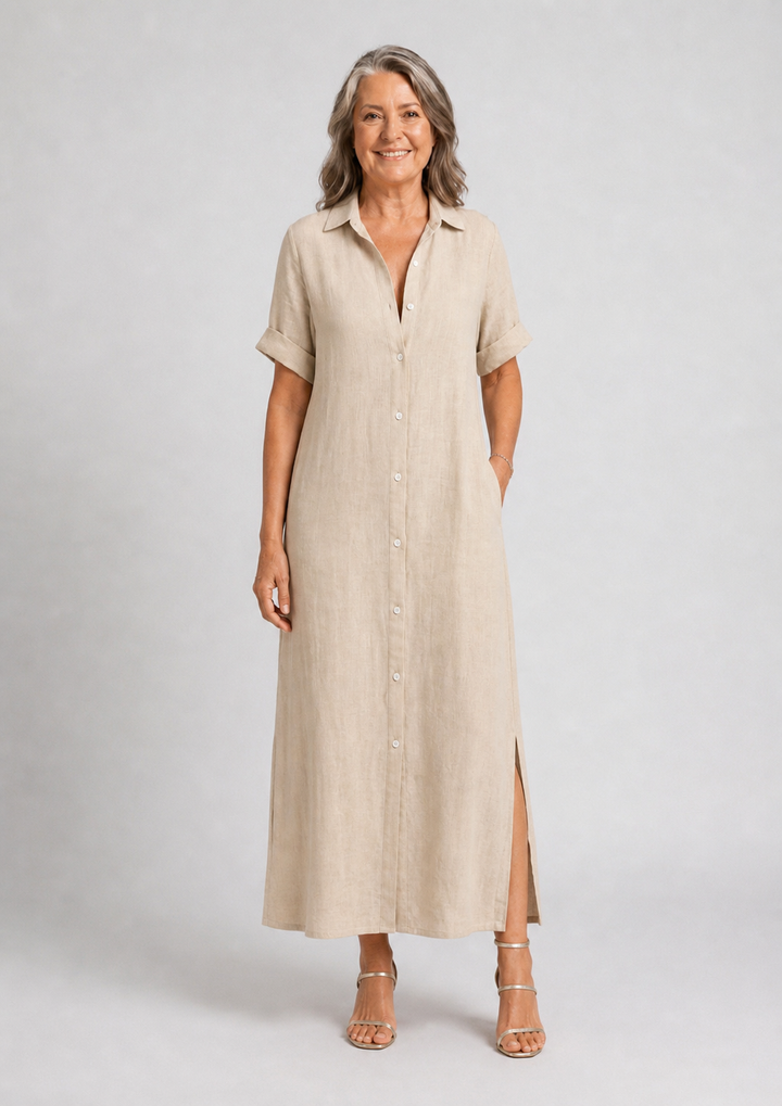 Nara | Vestito Midi dalla Forma Relaxed