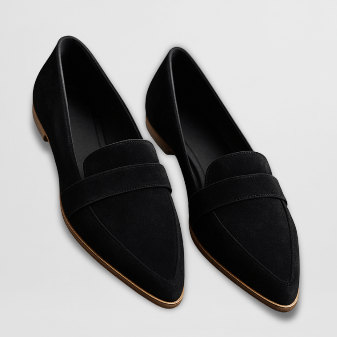 Helen | Mocassins en cuir suédé doux