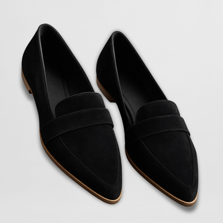 Helen | Mocassins en cuir suédé doux
