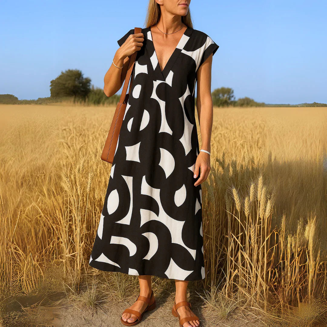 Tatiana™ | Robe Maxi à Détails Découpés