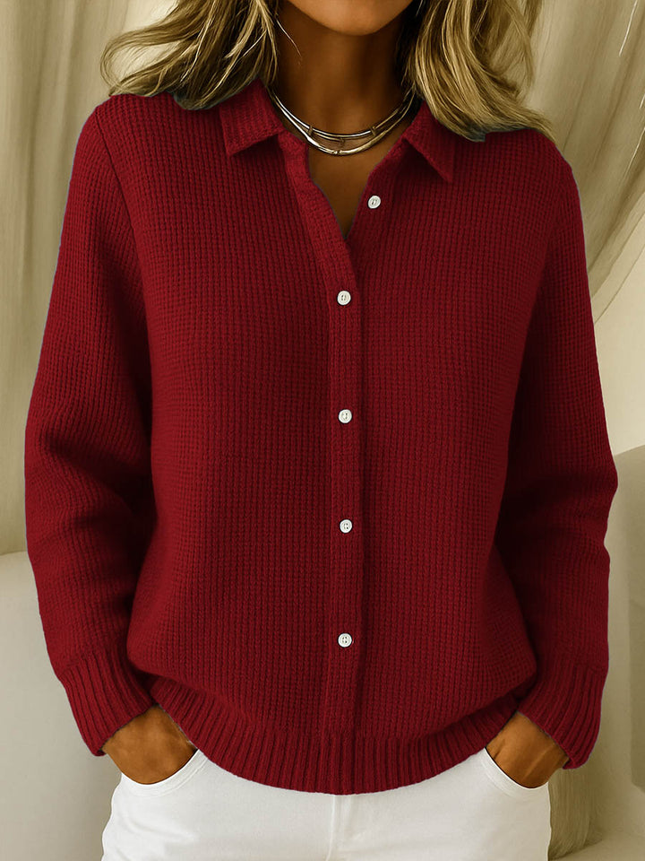 Marisse | Button-Up Knit Cardigan