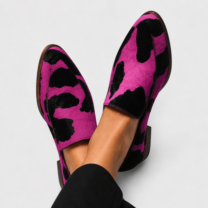Paloma™ | Mocassins Imprimé Vache