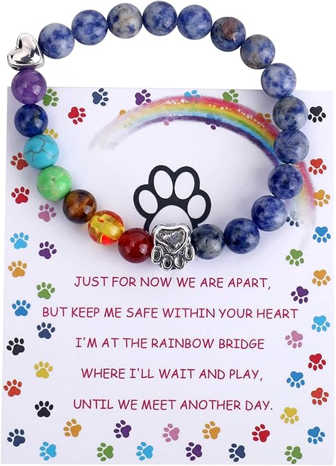 Memorial Bracelet of the Rainbow Bridge