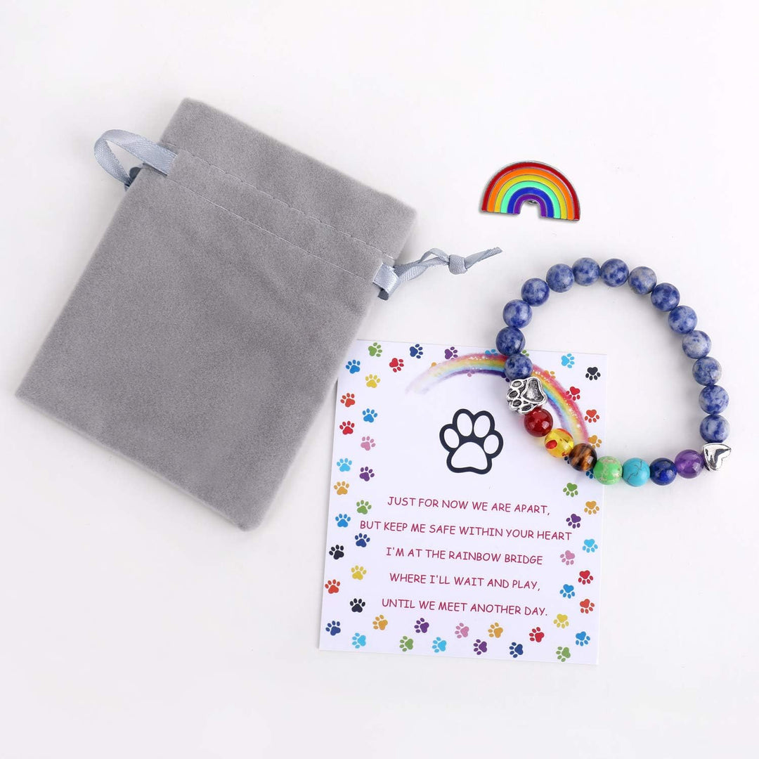 Memorial Bracelet of the Rainbow Bridge