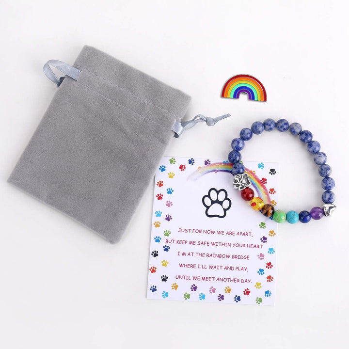 Memorial Bracelet of the Rainbow Bridge