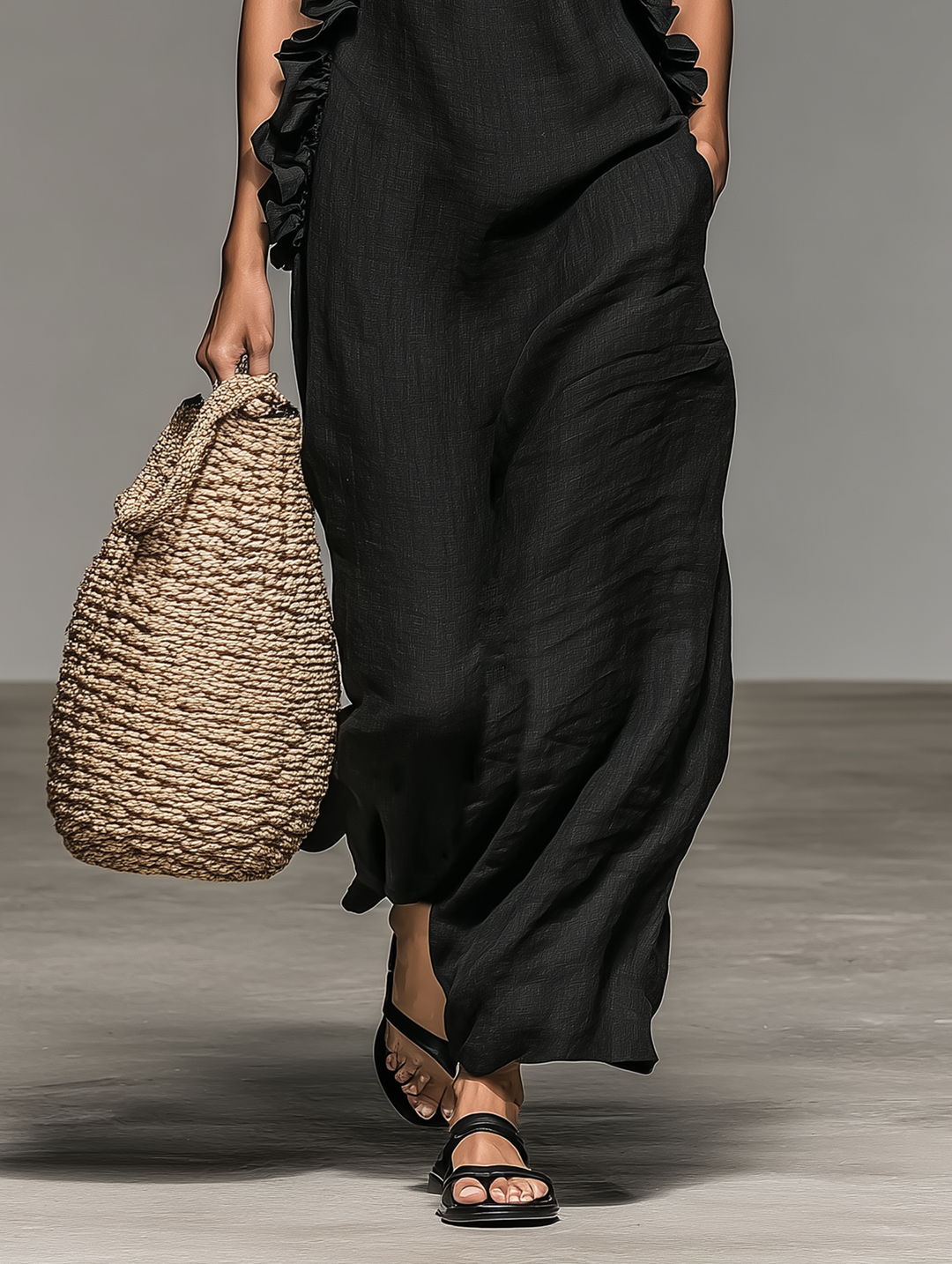 Gladys™ | Robe Maxi avec Poches