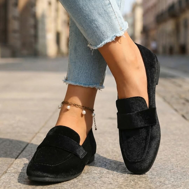 Mocassins en Velours Serena