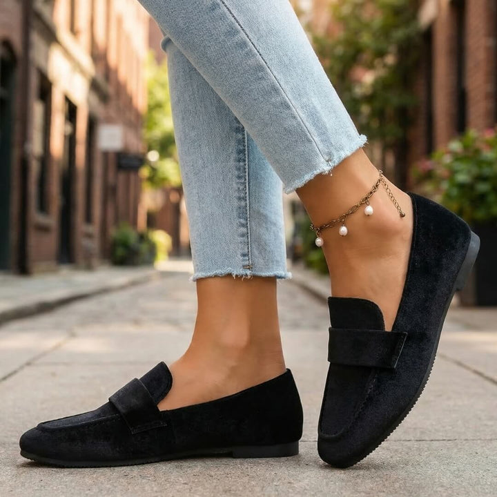 Mocassins en Velours Serena