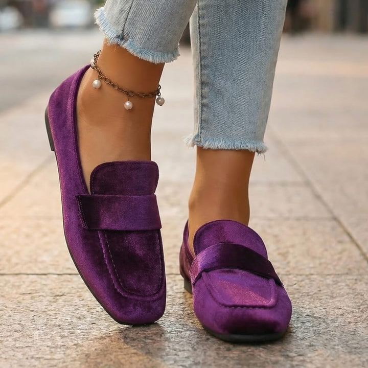 Mocassins en Velours Serena