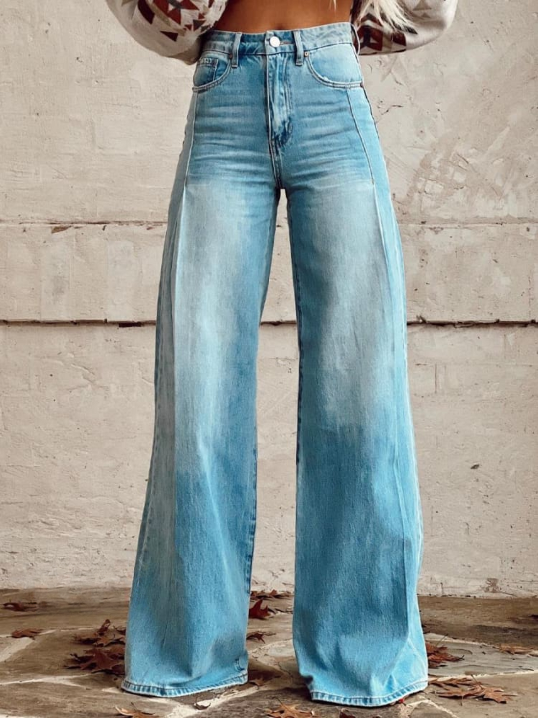 Lucia - Pantalon large élégant
