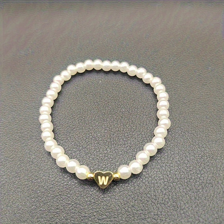 Bracelet Initial Coeur Chic A-Z