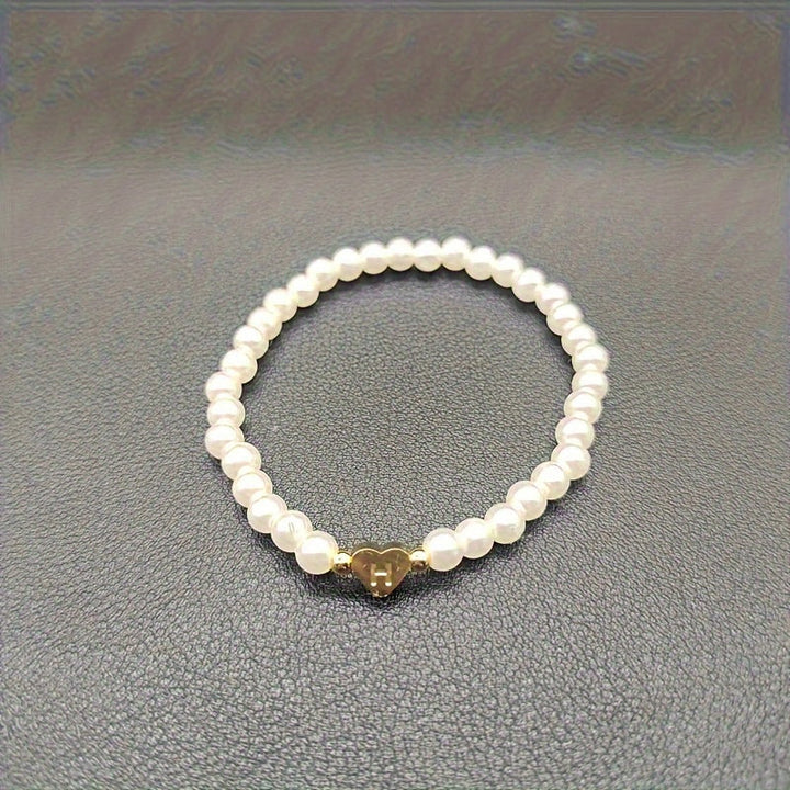 Bracelet Initial Coeur Chic A-Z