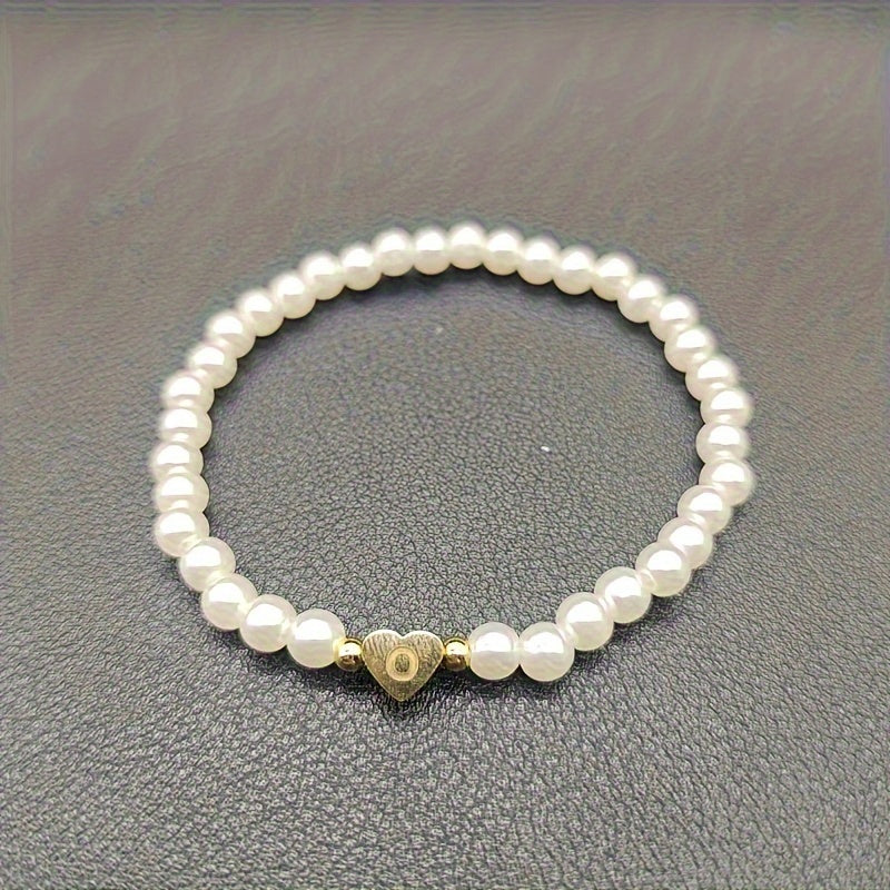 Bracelet Initial Coeur Chic A-Z