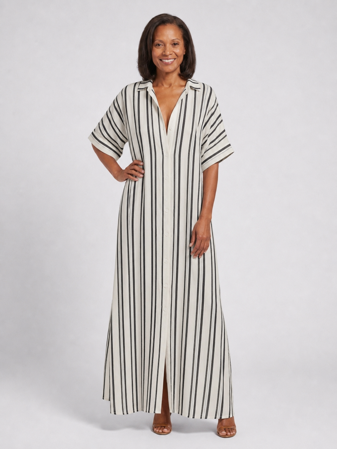 Nara | Vestito Midi dalla Forma Relaxed