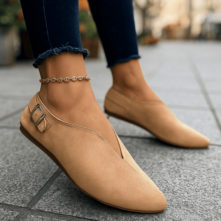 Mocassins en Suède Bella