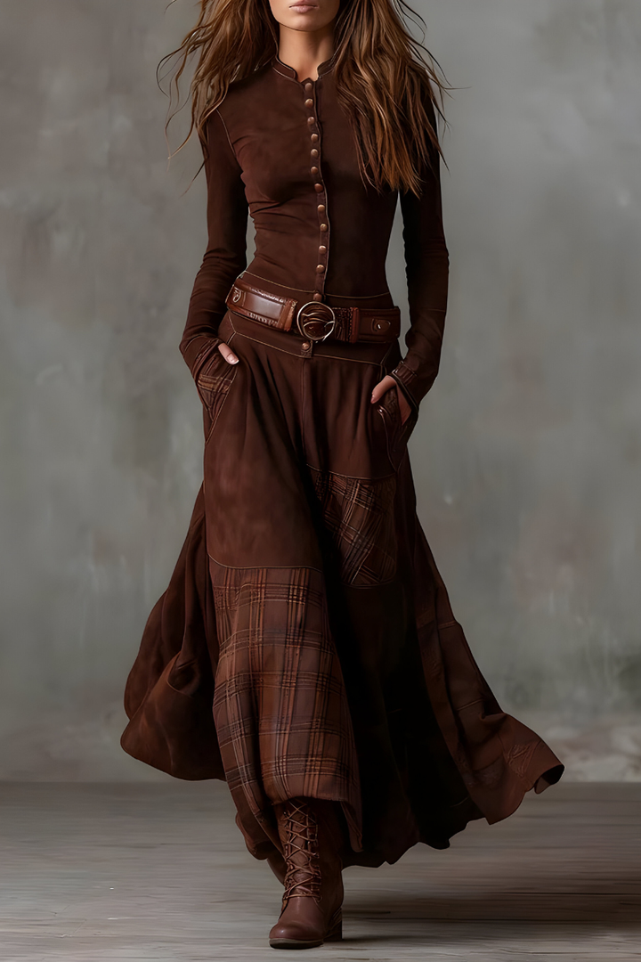Mara | Robe Maxi Boho Élégante