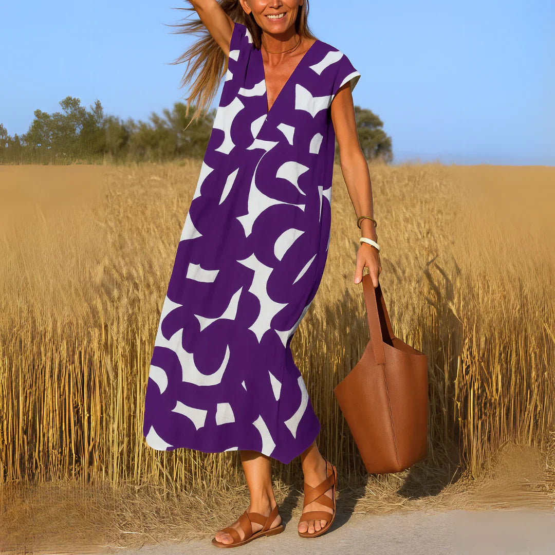 Tatiana™ | Robe Maxi à Détails Découpés