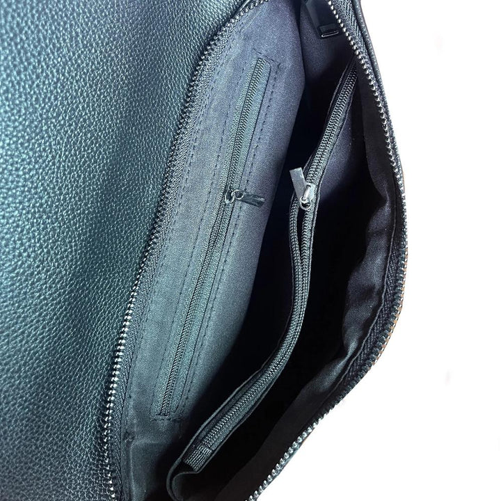 Cassandra | Handbag with Opulent Crocodile Pattern