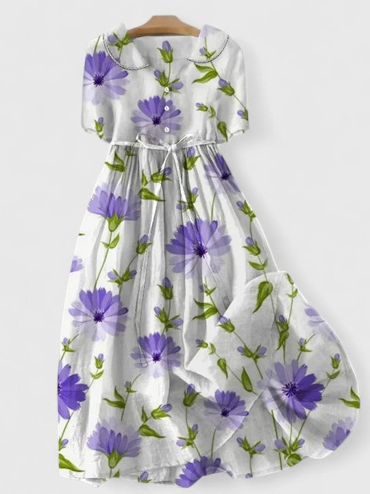Zhyriann | Robe Élégante de Début de Printemps