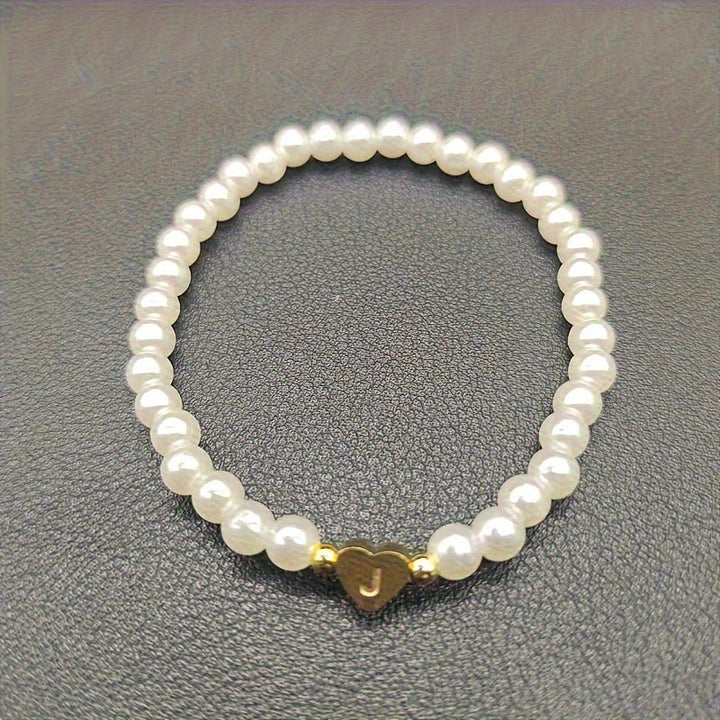 Bracelet Initial Coeur Chic A-Z