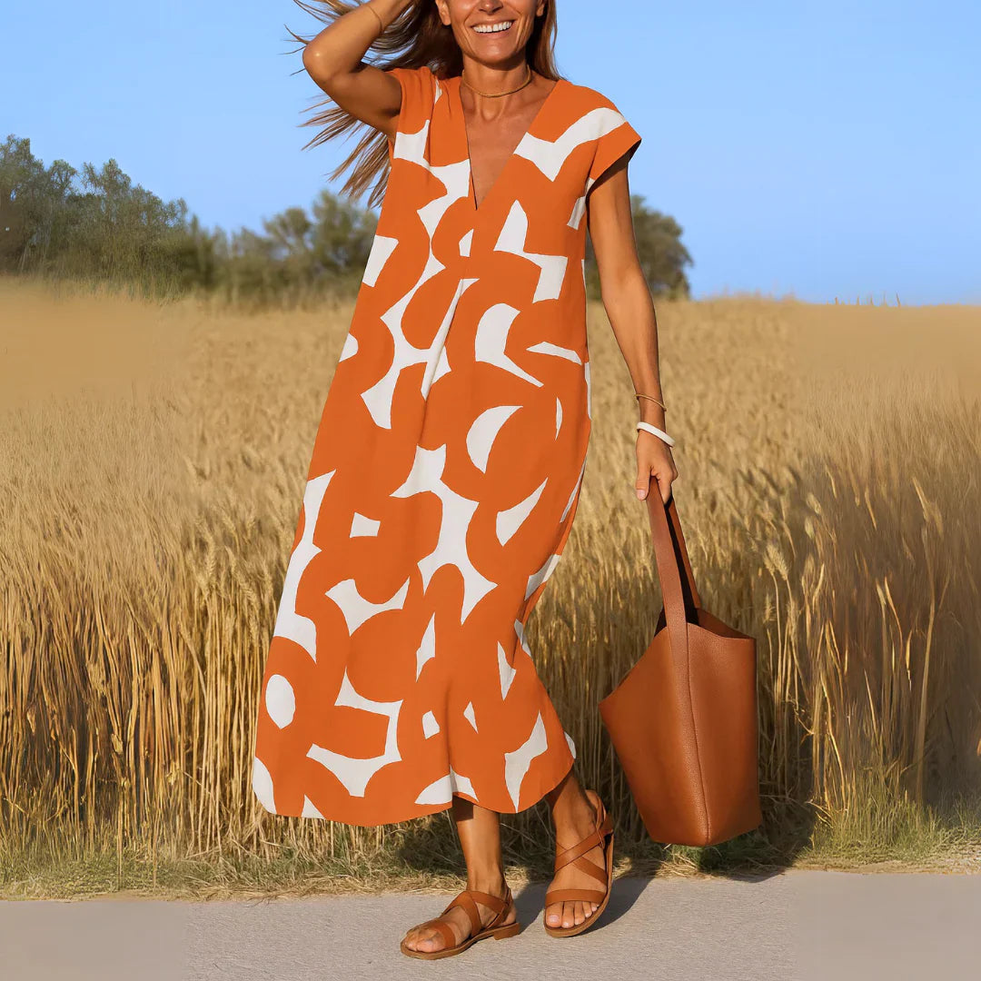 Tatiana™ | Robe Maxi à Détails Découpés