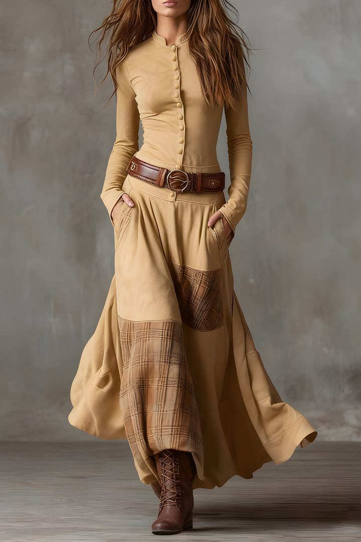Mara | Robe Maxi Boho Élégante