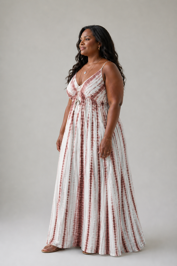 Karys | Abito midi in morbido tessuto casual
