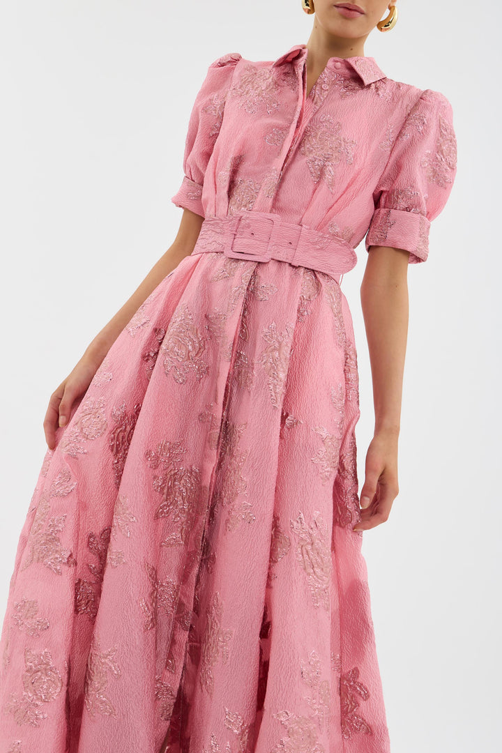 Anabella - Robe avec Manches Courtes Bouffantes