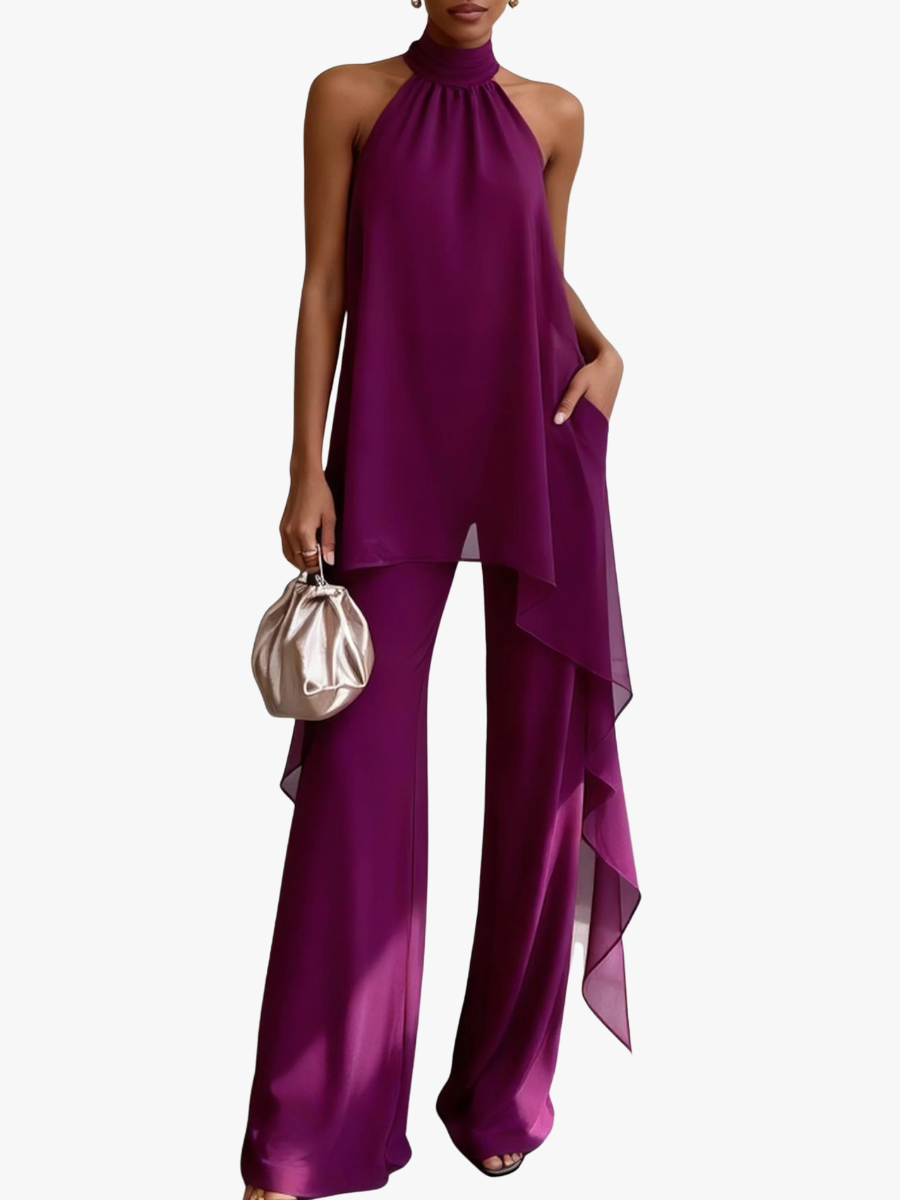MOREAU LYON | COMPLETO HALTER ELEGANTE PER DONNE