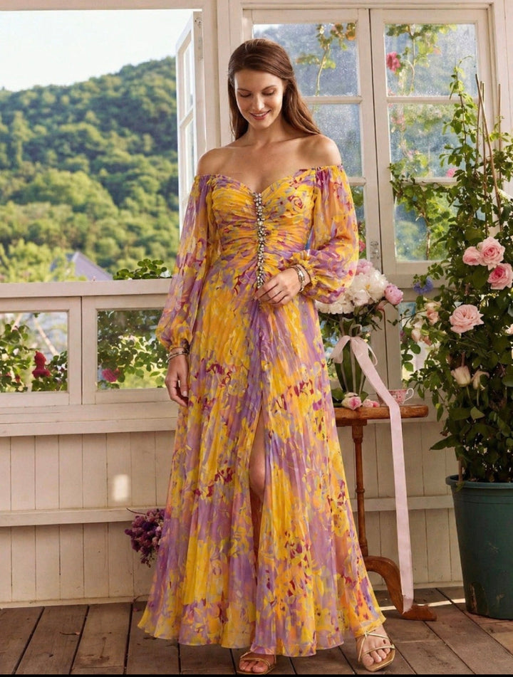 Stella & Grace™ | Abito Elegante con Scollatura a V