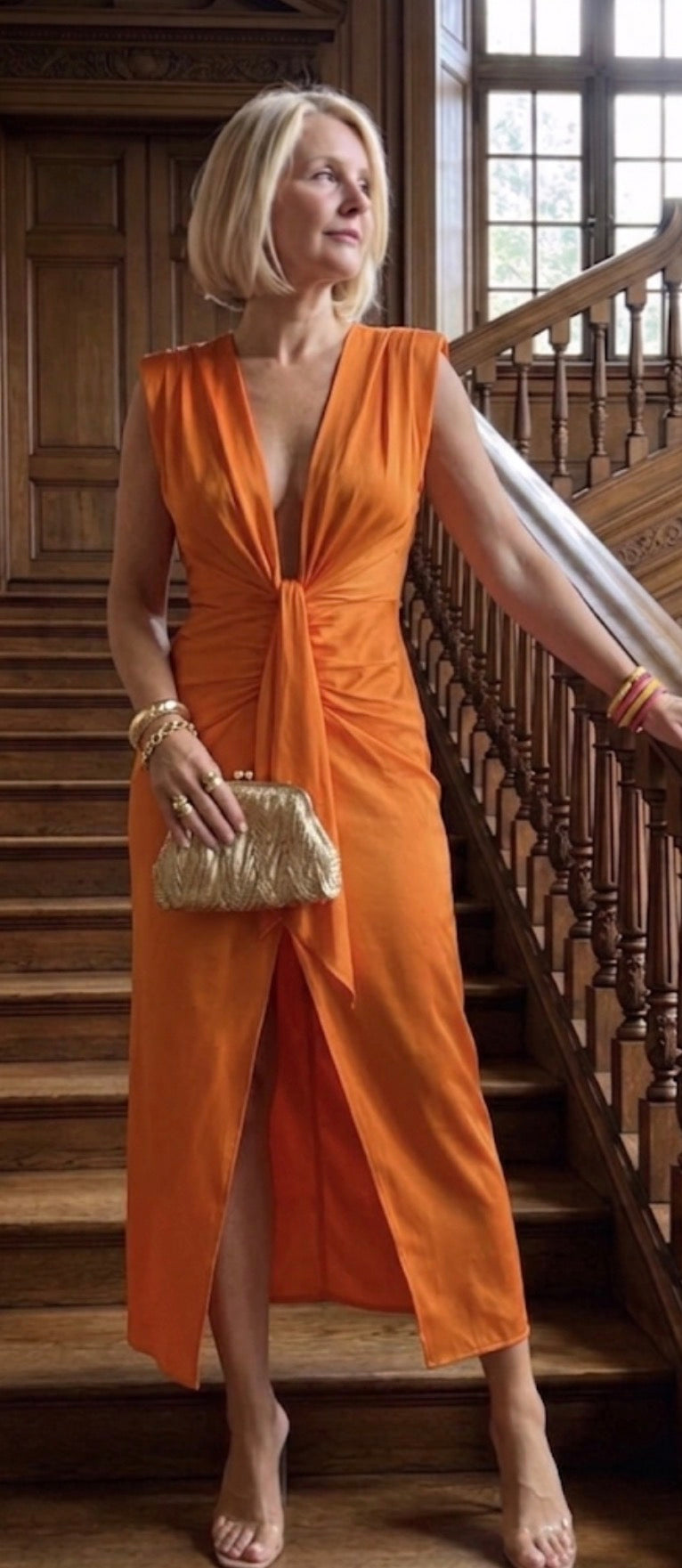 Stella & Grace™ | Abito Elegante Plissettato