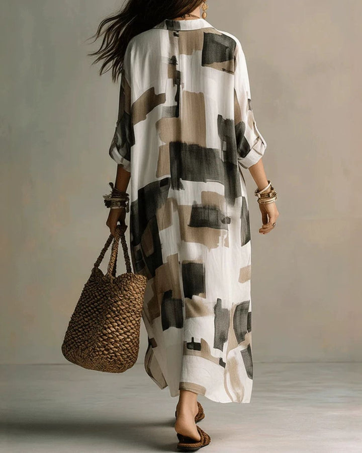 Beatrice | Camicia Lunga Pittura