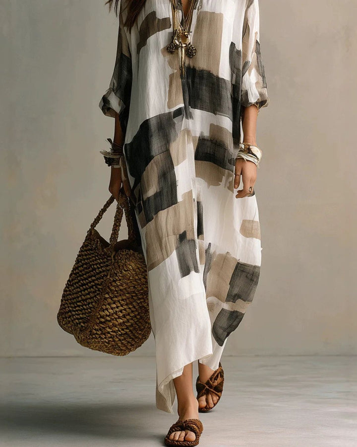 Beatrice | Camicia Lunga Pittura