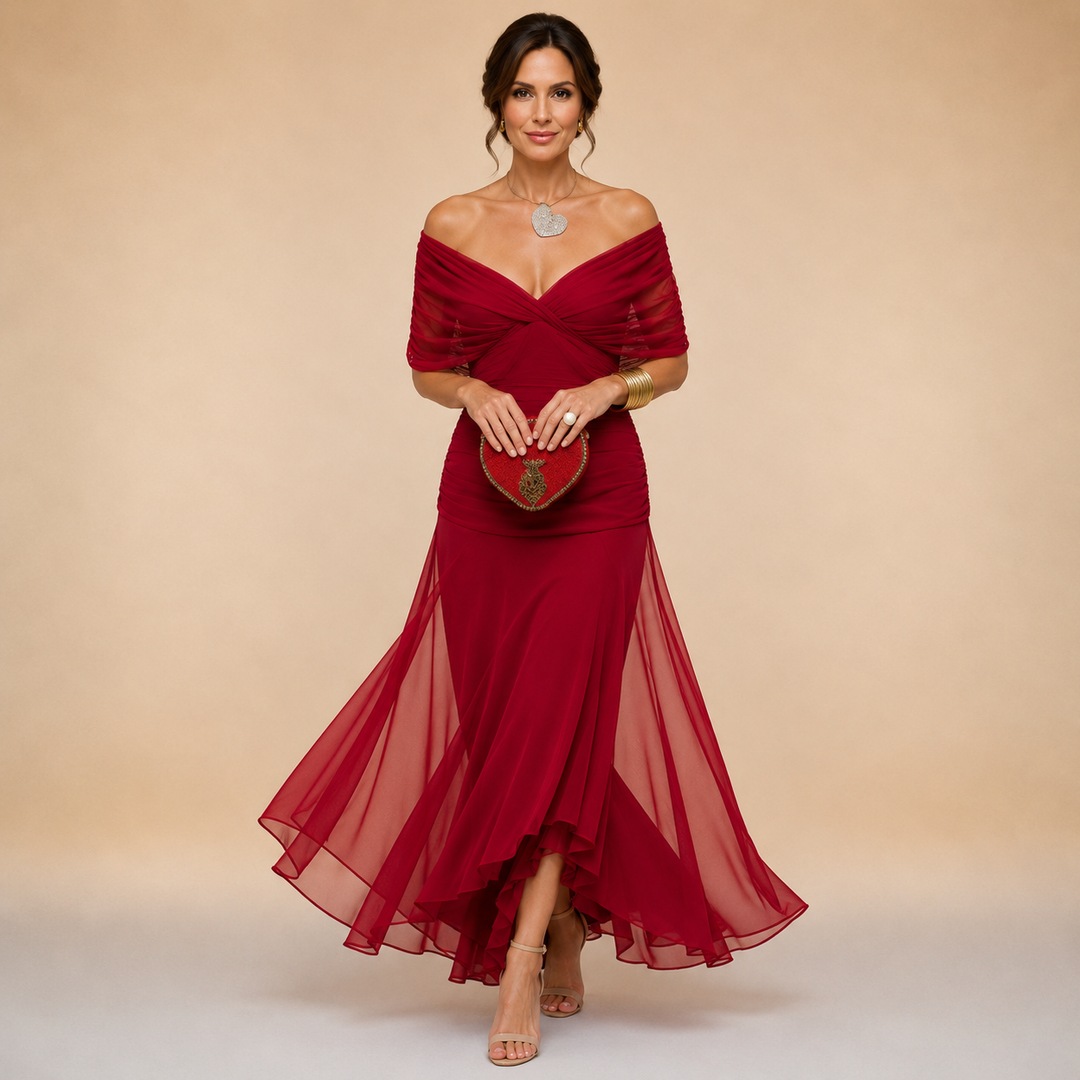 Emma | Robe de soirée maxi élégante
