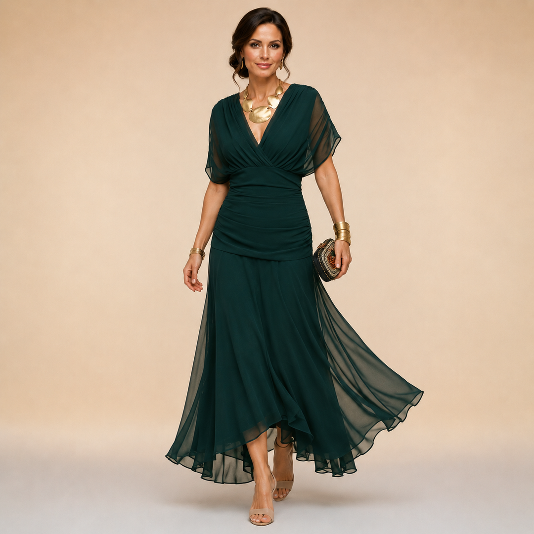 Emma | Robe de soirée maxi élégante