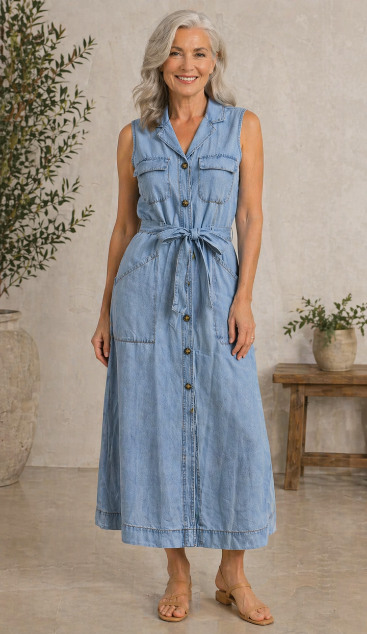 Susana | Robe en denim